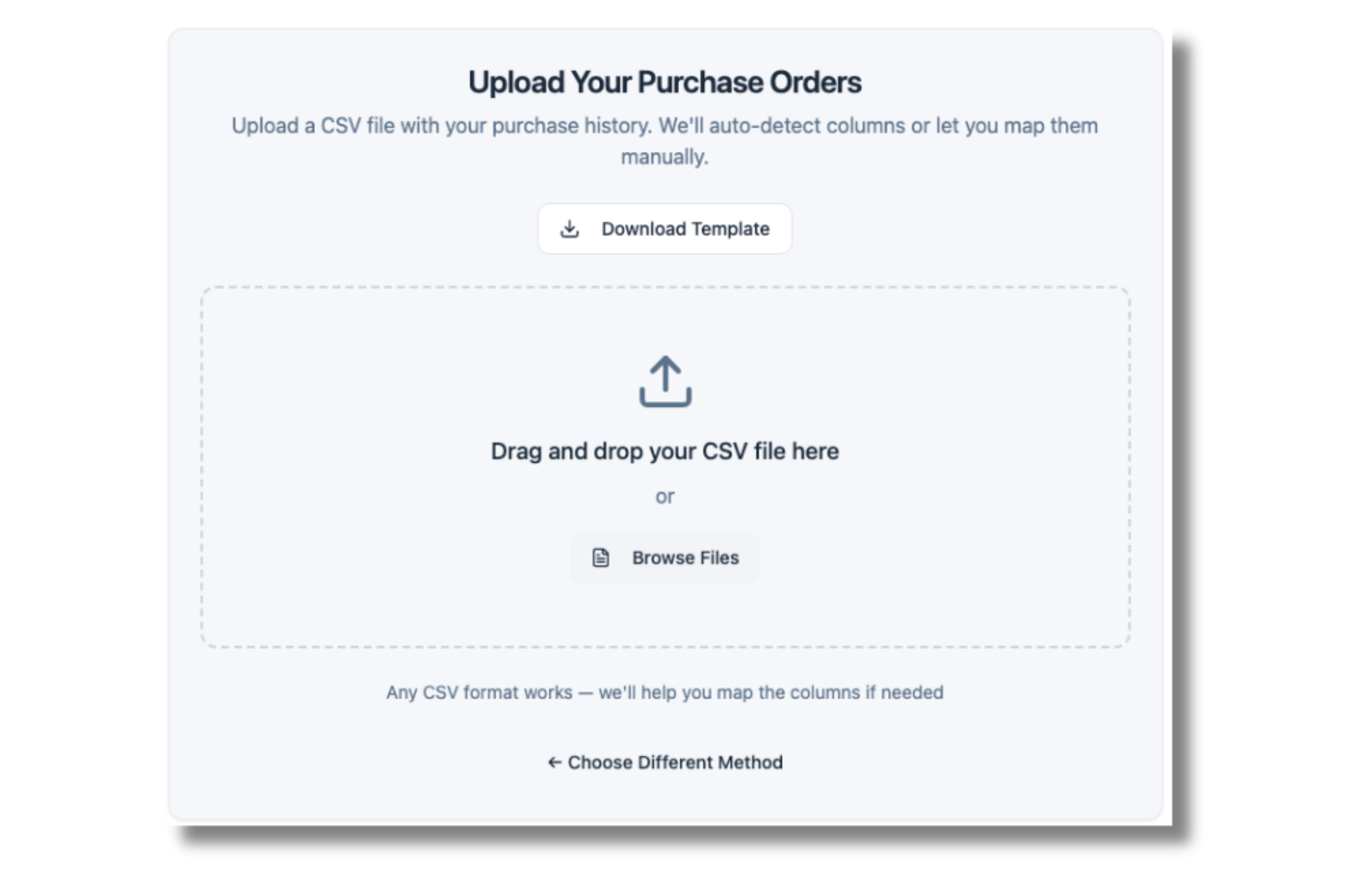 App Shopify per la Previsione