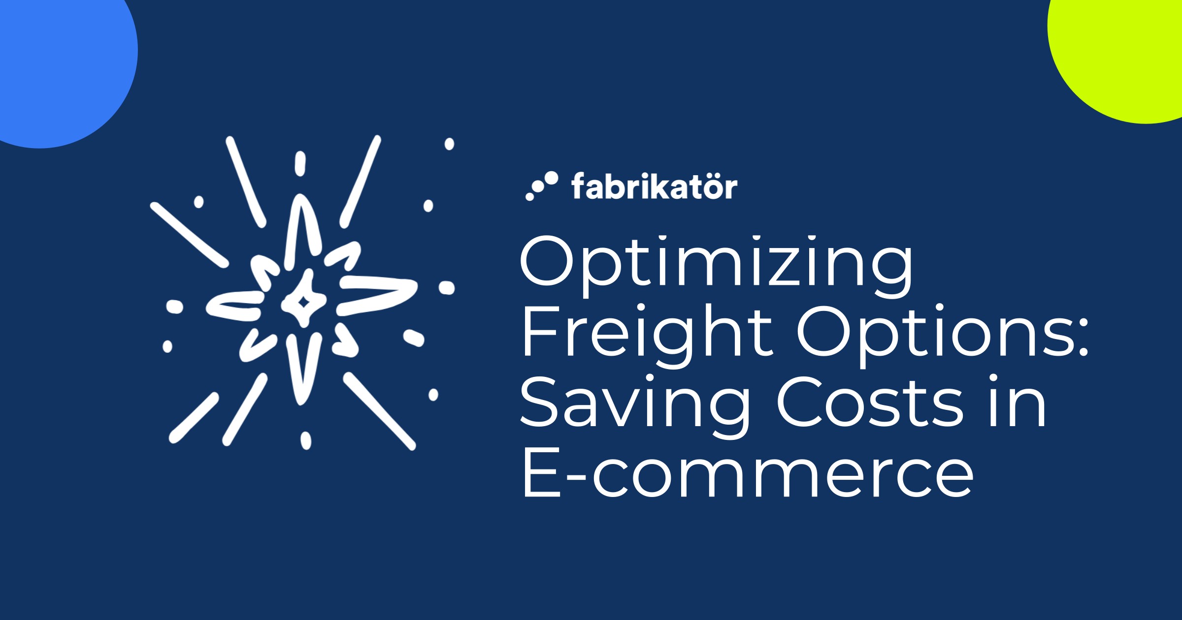 Ottimizzare le opzioni di spedizione: risparmiare sui costi nell'e-commerce