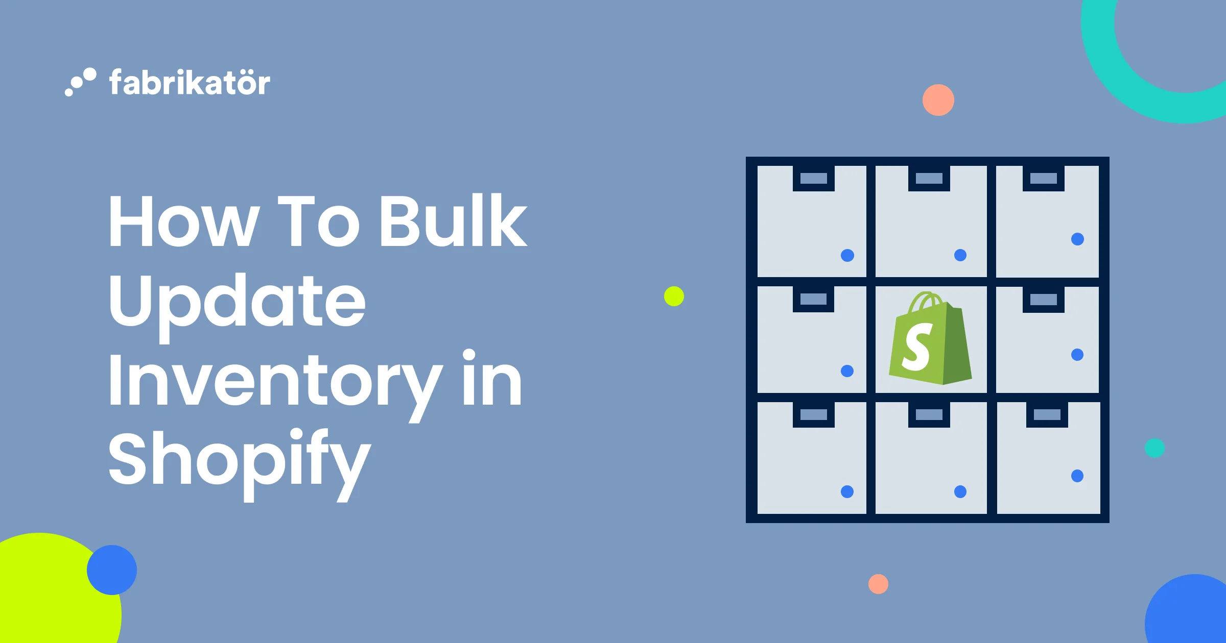 So aktualisierst du Bestände in Shopify im Bulk [Guide 2025]