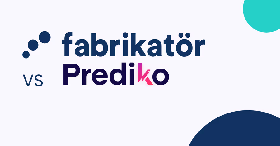 Fabrikatör vs Prediko: elige la mejor solución