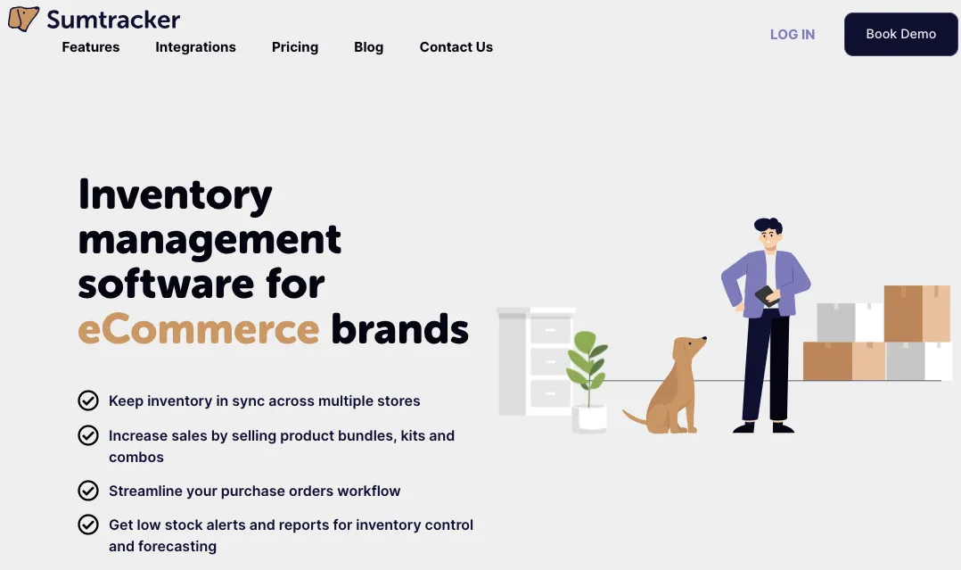 An image from website of Sumtracker app.