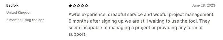 Inventory Planner Shopify review screenshot.