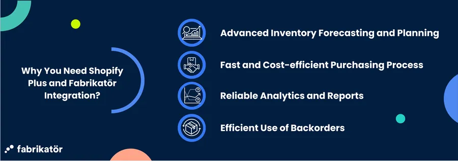 Reasons why Shopify Plus users need Shopify Plus and Fabrikatör integration.