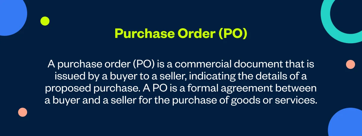 purchase-oreder-definition