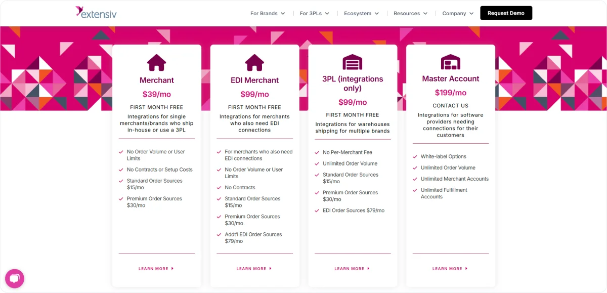 extensiv-homepage