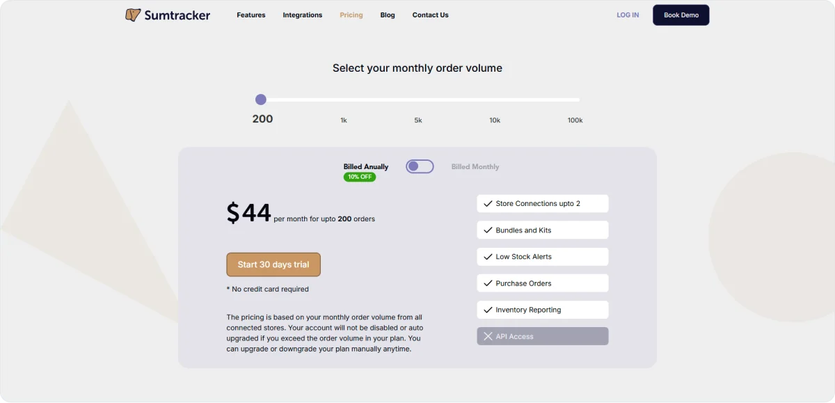 sumtracker-pricing