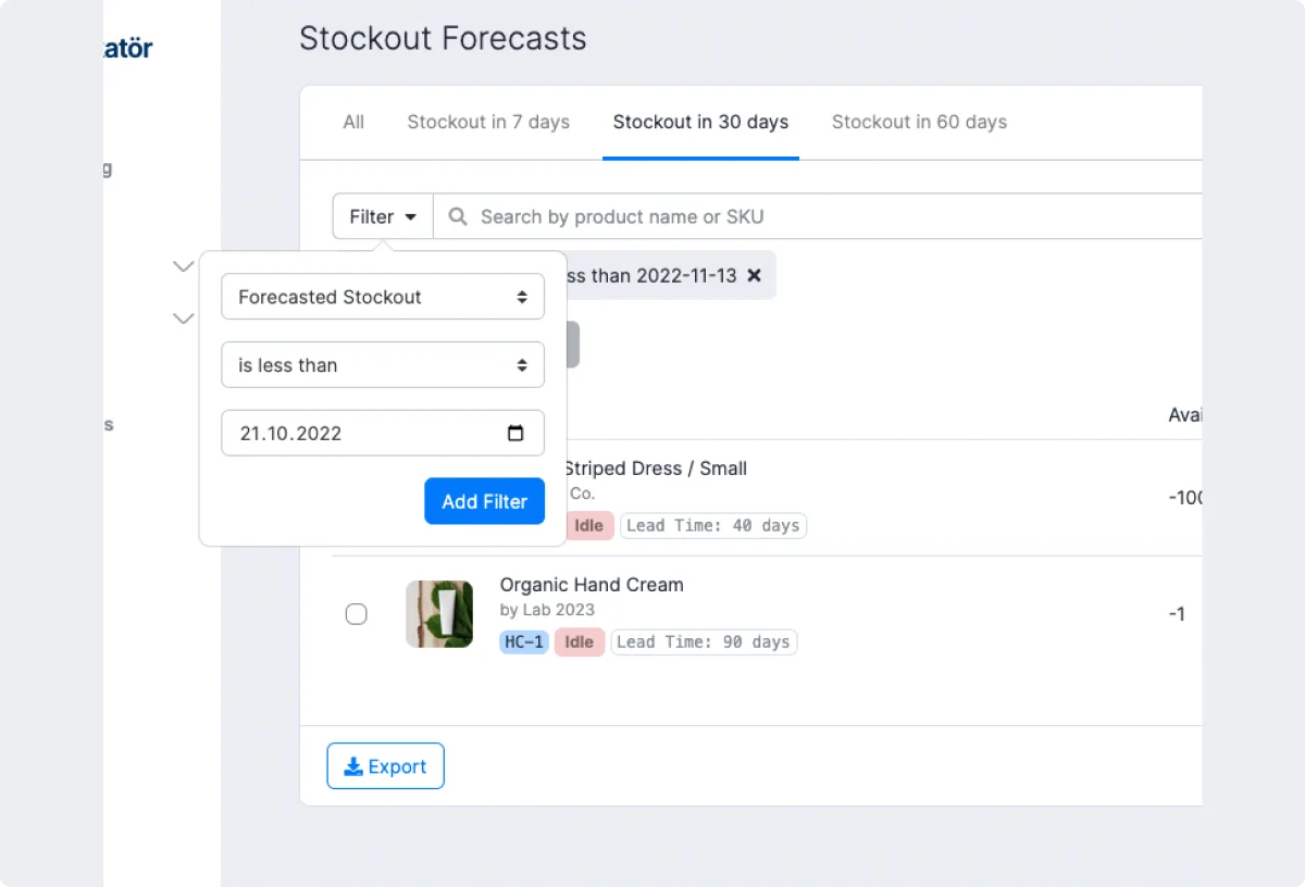 fabrikator-forecasting-feature-example