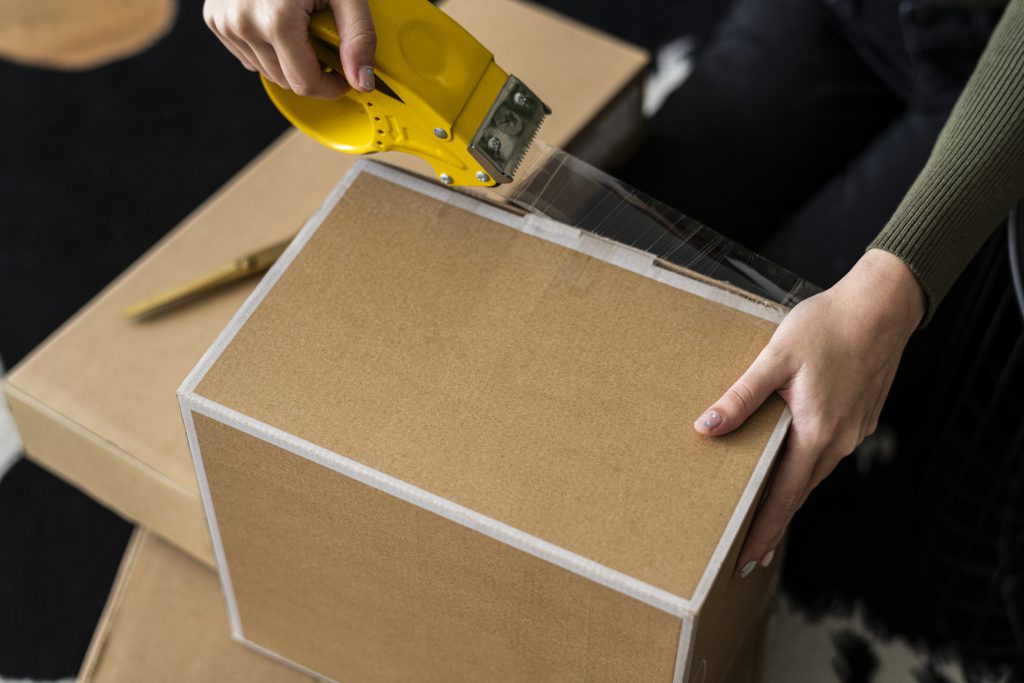 Boxes to be delivered.