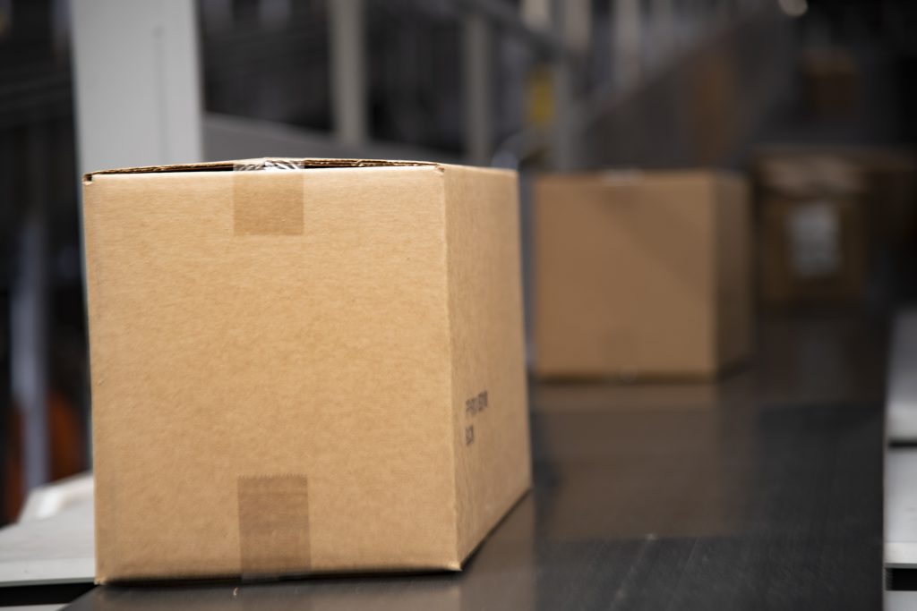 Boxes to be delivered.