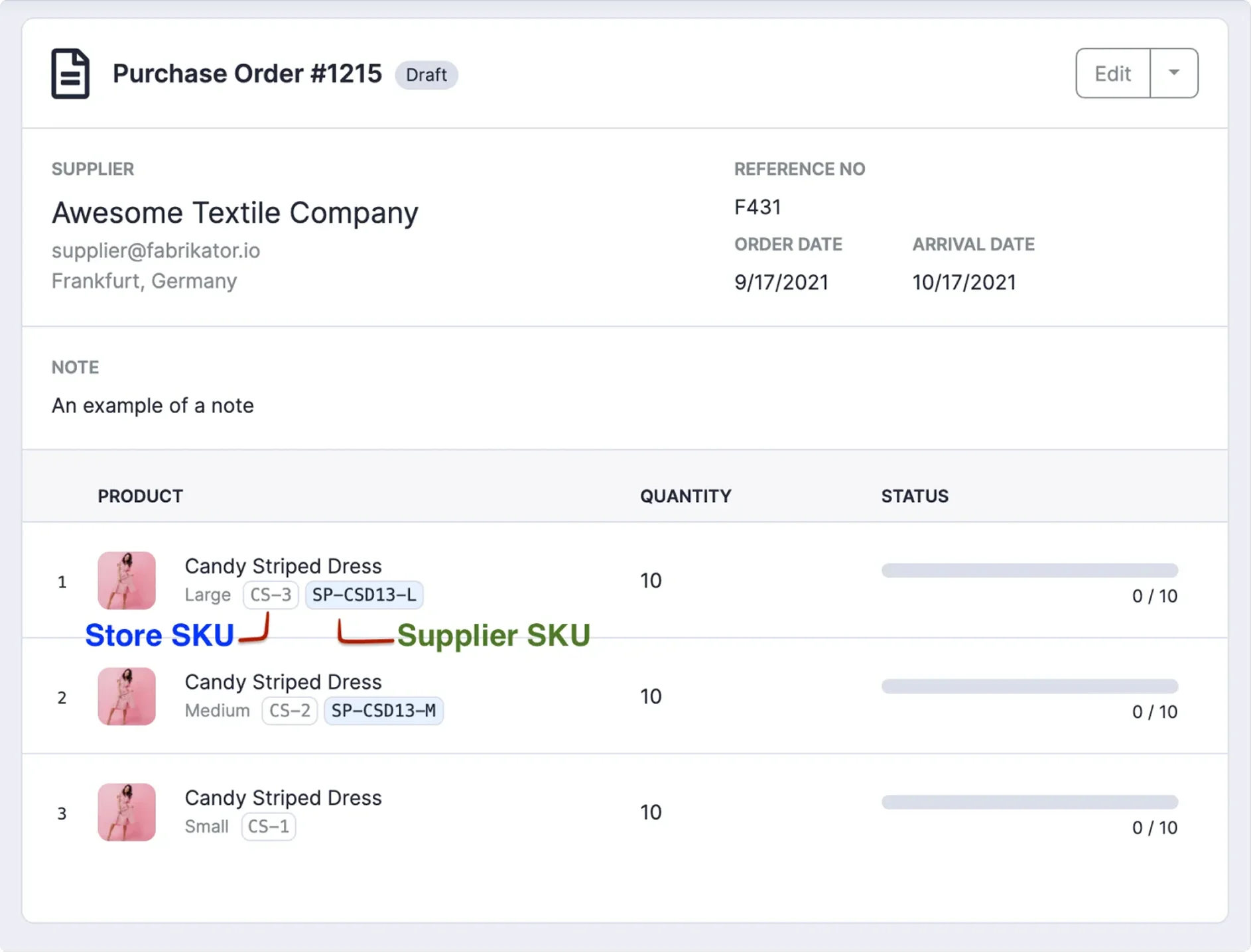 purchase-order-store-supplier-sku-example