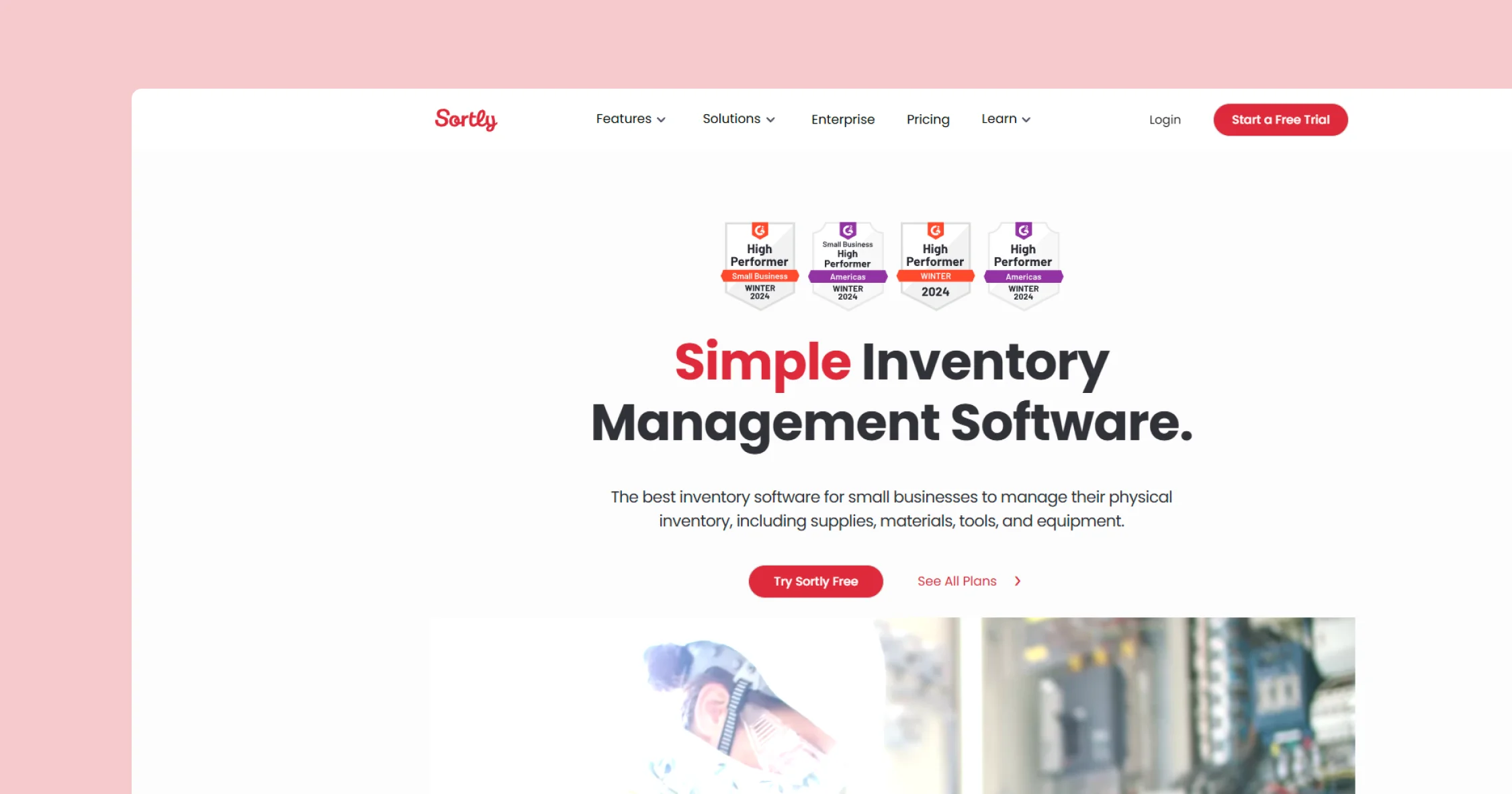 sortly-homepage